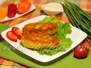 Рецепт картофельных котлет с творогом